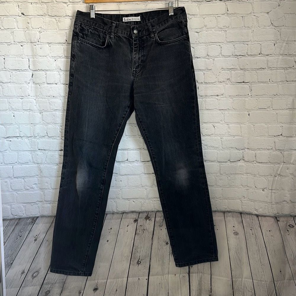 Boden Mens Black Jeans size 34x34 100%‎ cotton Made in Turkey